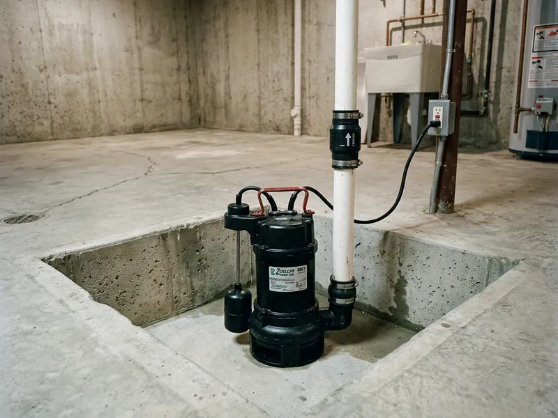 Sump Pump Installation Plumber in Huntsville, TX